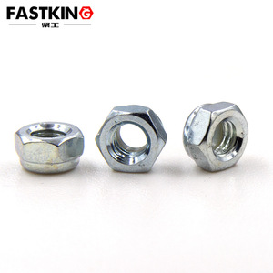 Tuerca Hexagonal con Anillo Blanco DIN985, Zincada, Autoblocante, Antideslizante, Antidesprendimiento, Tapa de Tornillo de Bloqueo - Product Image 5