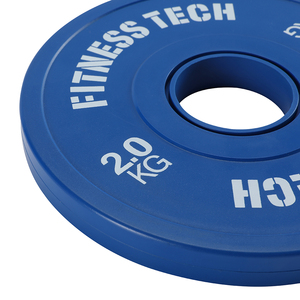 CooSport Fitness da 0.5 <span class=keywords><strong>kg</strong></span> a 5 <span class=keywords><strong>kg</strong></span> piccola piastra paraurti a buon mercato piccolo colore del paraurti in gomma - Product Image 6