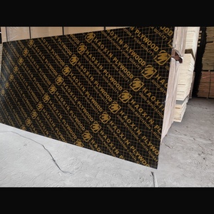 <span class=keywords><strong>Contreplaqué</strong></span> filmé en peuplier dur de 18 mm, coffrage en plastique vert PVC pour la construction - Product Image 5