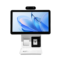 Terminal de caisse enregistreuse Android tout-en-un Leiling LL-18C6FA Premium, écran tactile capacitif de 15,6 pouces, résolution 1366x768