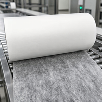 Chinesisches Hydrophiles Absorbierendes 100% Polypropylen Vliesstoff Atmungsaktives Rohmaterial für die Herstellung von Hygienebinden