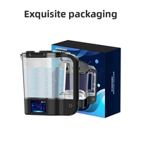 SPE 휴대용 2L 음이온 건강 물 주전자 다채로운 맞춤형 3000 PPB USB 전원 가정용 냉수병