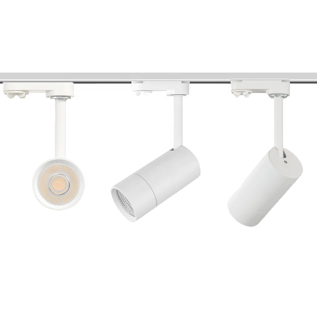 High Power 40W Track Light Anti Glare Multicolour LED Spotlight Modern Design Aluminum Rail Binario Faretti Sur Lighting System
