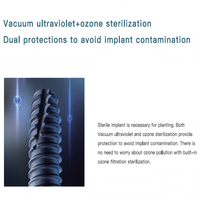 Activateur UV pour implants dentaires Ti-100, machine hydrophile pour surface d'implant dentaire à écran tactile en 15 secondes