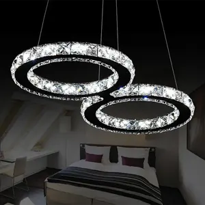 JYLIGHTING Modern LED Crystal Chandelier Luxury Indoor Fairy Lamps Pendant Ceiling Lighting For Room Hotel Decorative Hanging