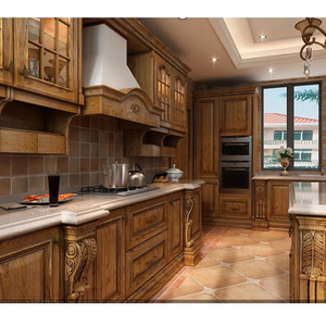 CBMmart, diseño clásico, coctelera Modular negra, muebles de armario de cocina, armarios de cocina de madera maciza de roble - Product Image 3