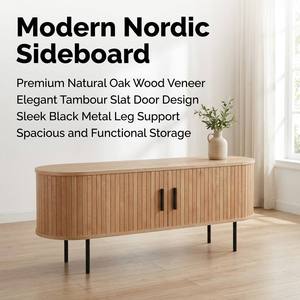<span class=keywords><strong>Buffet</strong></span> de rangement moderne blanc crème en placage de frêne pour salon <span class=keywords><strong>et</strong></span> salle à manger – Vente en gros - Product Image 4