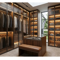 Système de placard en U avec étagères, tiroirs, rangement pour chaussures, organisation de placard, systèmes de placards sur mesure