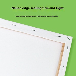 Bán buôn khung gỗ cho sơn dầu Linen bông Acrylic sắc tố trắng vải Hội Đồng Quản trị dầu vải công cụ - Product Image 3