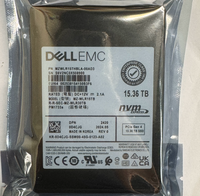 Dell Emc 15.36 TB NVMe SSD 2.5 Inch Internal Server Storage Drive Cangkang Logam Baru