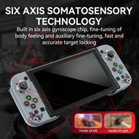 Control de Juego Extensible D5 de Alta Calidad, Mando Multicolor para Teléfono Móvil Android/IOS con Conexión BT