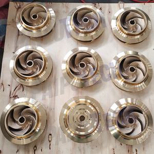 黄铜叶轮熔模铸造服务，失蜡铸造黄铜叶轮零件，精密铸造黄铜叶轮零件 - Product Image 6