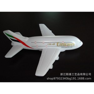 Avión de Emirates, Juguete de Espuma de Poliuretano, Modelo de Dibujos Animados, Artículo Decorativo - Product Image 1