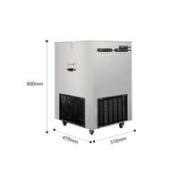 Machine à refroidir la bière à 6 bobines, électrique, en acier inoxydable, pour boissons froides, distributeur de bière pour les entreprises de restauration
