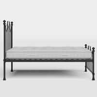 Cadre de lit en métal fer acier style emballage lit pour bébés filles avec matelas à vendre