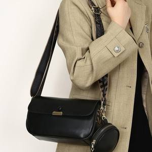 À la mode dames épaule bandoulière Ledis sac femme avec petit sac à main en cuir souple Premium sentiment décontracté petit sac carré - Product Image 5