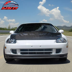 Alerón delantero estilo Mugen para Honda Civic Del Sol 93-97, sin pintar, PP, accesorio exterior de alta calidad - Product Image 2