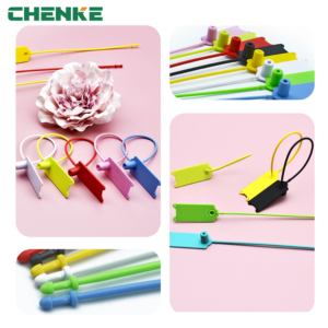 200mm một lần an toàn con dấu Giày Khóa thẻ sản phẩm nhựa nhãn nhận dạng nhựa cá nhân cho Giày thể thao - Product Image 2