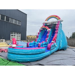Cầu Vồng Lớn Trượt Nước <span class=keywords><strong>Inflatable</strong></span> Sân Sau Thương Mại Trượt Nước <span class=keywords><strong>Inflatable</strong></span> Cho Đảng - Product Image 1