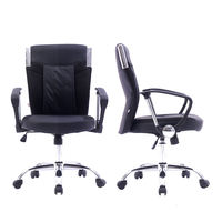 Fauteuil chaise de travail chaise de bureau ergonomique pivotante pour salle de réunion