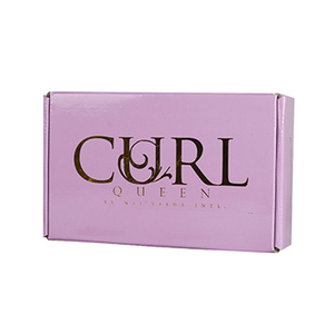 Boîte d'emballage pour perruques exquises, taille personnalisée, logo, protection de transport, boîte en carton - Product Image 3