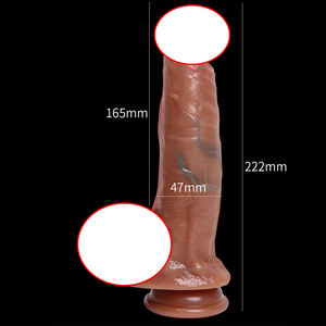Реалистичный мягкий силиконовый фаллоимитатор для взрослых секс-присоска Реалистичная кривая для анальной игры с точки G для начинающих секс-игрушка для женщин - Product Image 2