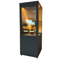 Écran tactile OLED transparent de 55 pouces pour musées, affichage numérique animé en couleur pour magasins de détail, métros, ascenseurs, pixel de 8 mm