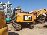 Excavatrice sur chenilles d'occasion Caterpillar 315D de 15 tonnes, importée du Japon, pour travaux de construction