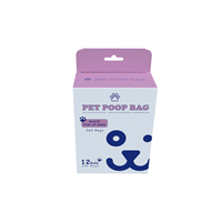 Bolsas Compostables para Excremento de Perro, Bolsas para Desechos de Mascotas con Caja de Color, Perfumadas y a Prueba de Fugas, Bolsas Ecológicas para Perros