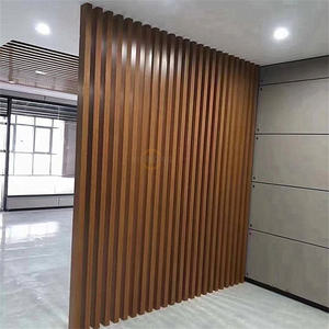 Personalizzato in alluminio moderno da parete da pavimento a soffitto in vetro temperato trasparente per ufficio partizioni schermate divisori - Product Image 2