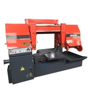 GB4240A gantry type metal cutting horizontal bandsaw blade sharpener machine