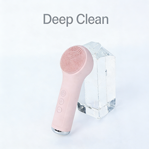 IPX6 Electric Silicone Facial Cleansing <b>Brush</b> Waterproof Sonic Face Wash Device for Deep Cleansing - Product Image 1