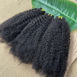 Proveedor Destacado: Paquetes de Cabello Humano Afro Rizado 4A4B4C4D, 100% Virgen sin Procesar, Tejido Vietnamita, Ofertas de Fábrica al Por Mayor - Product Image 1