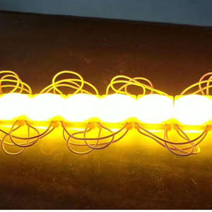 Moulage par injection cylindrique 4036 2.4W COB Monochrome Mini enseigne lettres en gros Module de rétroéclairage LED Union - Product Image 4