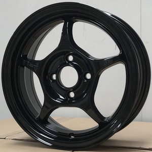 ล้อแม็กซ์อะลูมิเนียมอัลลอยด์ F66565 ขนาด 14 นิ้ว, 15 นิ้ว, 16 นิ้ว, 17 นิ้ว 4x100 สำหรับเปลี่ยนใส่รถยนต์ พร้อมดุมล้อ - Product Image 4