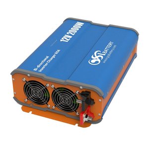 อินเวอร์เตอร์สำหรับรถยนต์แบบสองทิศทาง 2000W 12V คลื่นไซน์บริสุทธิ์ พร้อมฟังก์ชั่นชาร์จแบตเตอรี่ แปลงไฟ DC เป็น AC - Product Image 6