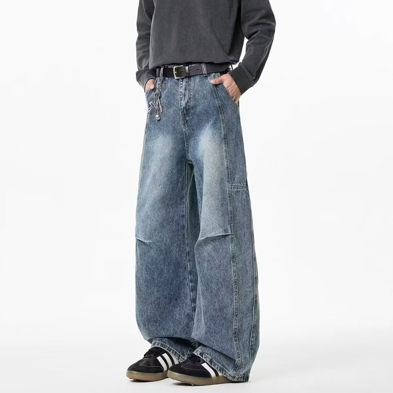 2024 Selvedge Denim Loose Straight Leg
