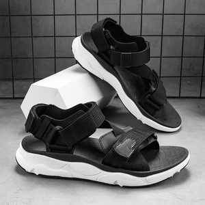 Summer Outdoor Beach Sandals Anti-slip Open Toe Casual <b>Shoes</b> with Fabric Lining for Couples - Product Image 2