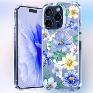 Étui magnétique IMD imprimé à double couche avec poignée 16 aimants Wind Ins pour Apple pour <span class=keywords><strong>iPhone</strong></span> 15 Pro 14 Pro Compatible Plus Model - Product Image 4
