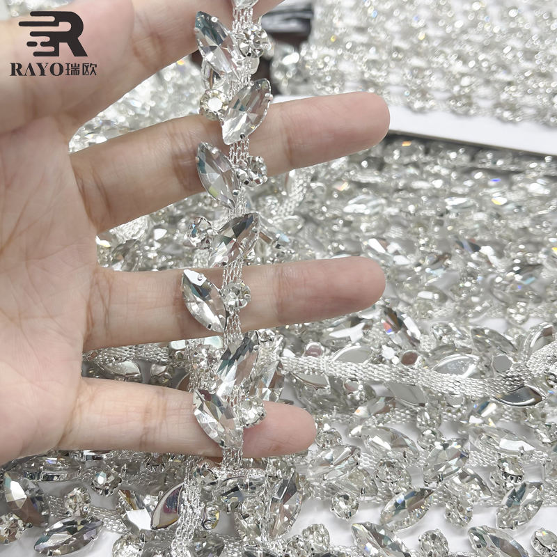 silver base with crystal 40