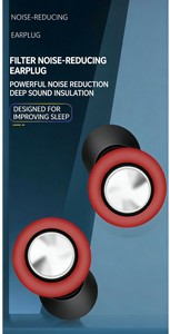 Bouchons d'oreilles haute fidélité pour concerts, pliables en silicone, avec fonctions de protection auditive et de réduction du bruit – Bonnes ventes - Product Image 3