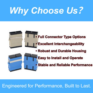 Conector Rápido Dúplex ZIFONIC SC APC y Adaptador LC con 2 Puertos para Aplicaciones <span class=keywords><strong>de</strong></span> Fibra Óptica FTTH/FTTA/FTTX - Product Image 4