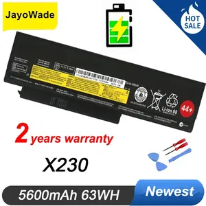 Batterie d'ordinateur portable d'usine pour Lenovo <span class=keywords><strong>Thinkpad</strong></span> <span class=keywords><strong>X230</strong></span> X230I X230S 45N1029 45N1028 45N1025 45N1024 45N1172 44++ 5.6Ah 63WH - Product Image 2