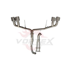 Sistema de Escape de Alto Rendimiento Vortex Performance SS304 para Nissan GTR R35 VR38DETT, Tubo en Y de Alto Flujo, Silenciador Catback con Cuatro Salidas - Product Image 6