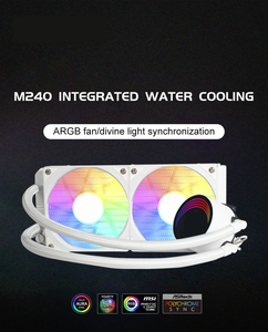 Vente en gros - Nouveau dissipateur thermique en cuivre pour ordinateur M240 ARGB avec ventilateur silencieux de 120 mm 30dBA pour radiateur de processeur de jeu de bureau - Product Image 2