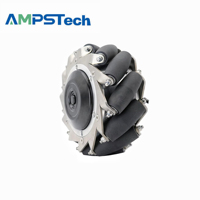 Motor Servo de Eje Único AMPSTech Serie Macnam de 7 Pulgadas, 24VDC, 3.5Nm, Juego Completo con Codificador para AGV, AMR y Robots Humanoides