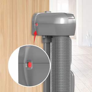 Barrière de sécurité rétractable en maille pour bébé Prodigy, durable, multifonctionnelle, portable, pour la sécurité des enfants et des animaux domestiques, pour la cuisine, les escaliers, les portes, en métal - Product Image 1