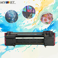 Machine d'impression jet d'encre numérique hybride UV 2.5M LED 3D pour traceurs grand Format pour plaques de vinyle feuilles rouleau à rouleau