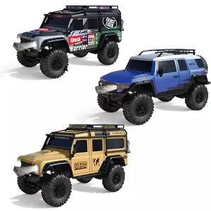 Hot Selling 1/10 RC Auto 2.4G 4WD Rc Rallye Auto Proportional steuerung Retro Fahrzeug LED Licht RTR Modell für Kinder