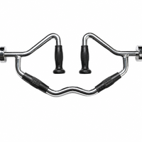 Barre d'exercice en acier durable, antidérapante et confortable pour entraînement des bras, barre multifonctionnelle pour musculation à domicile